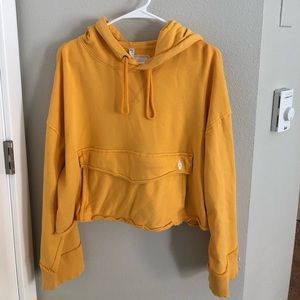 Free People FP Movement Crop Hoodie Sweatshirt